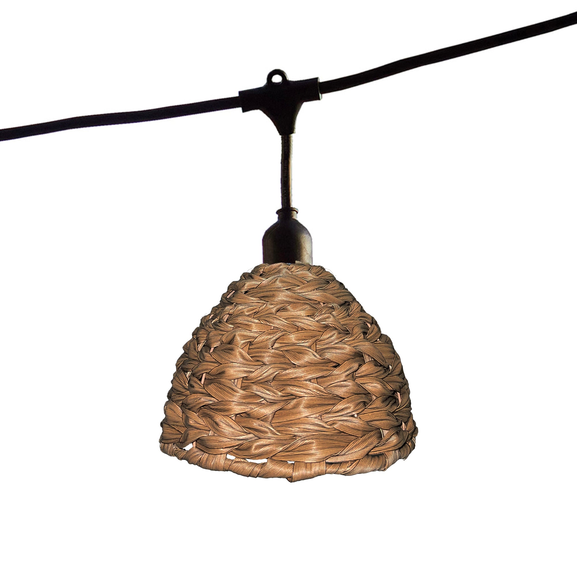 Red Deco Mellow Light guirlande rotin 6m 7 LED