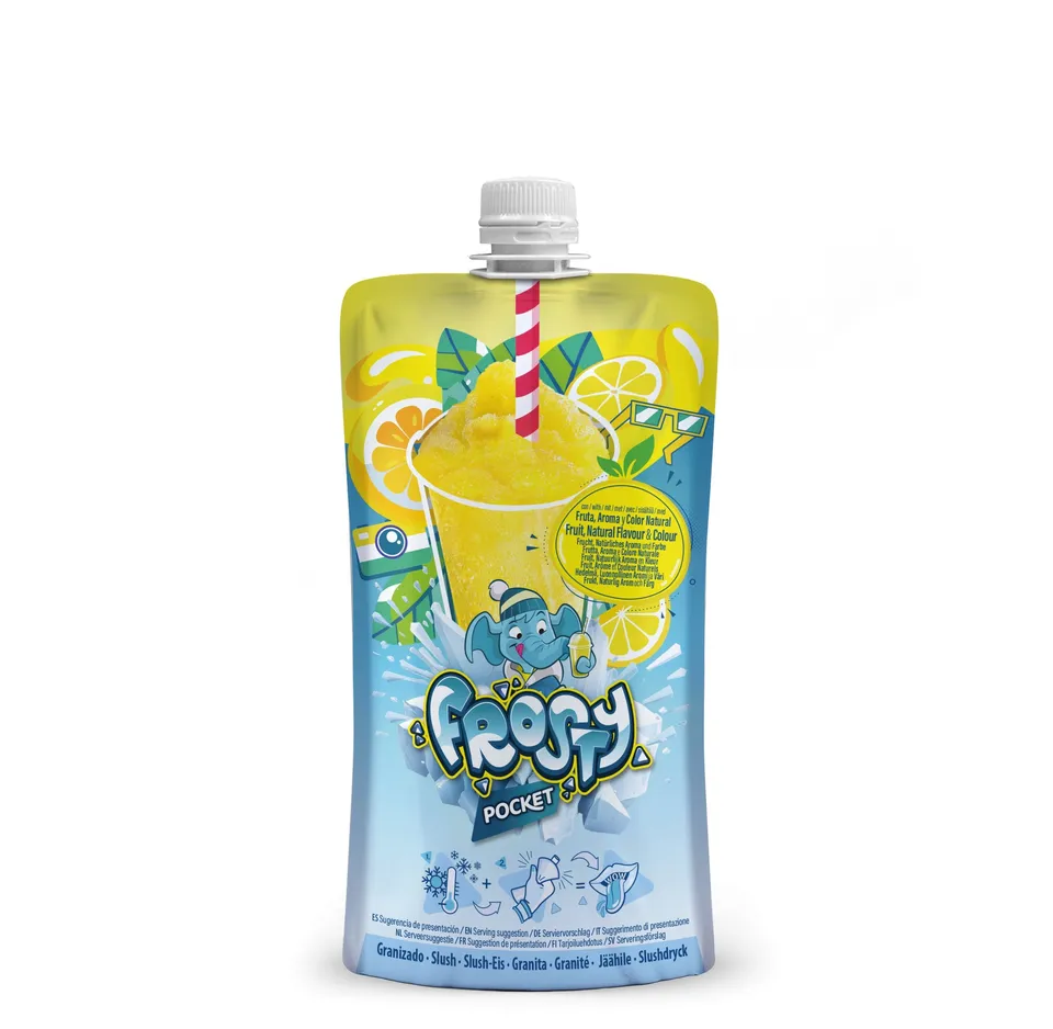 Granité Pocket citron boisson fraîche enfant