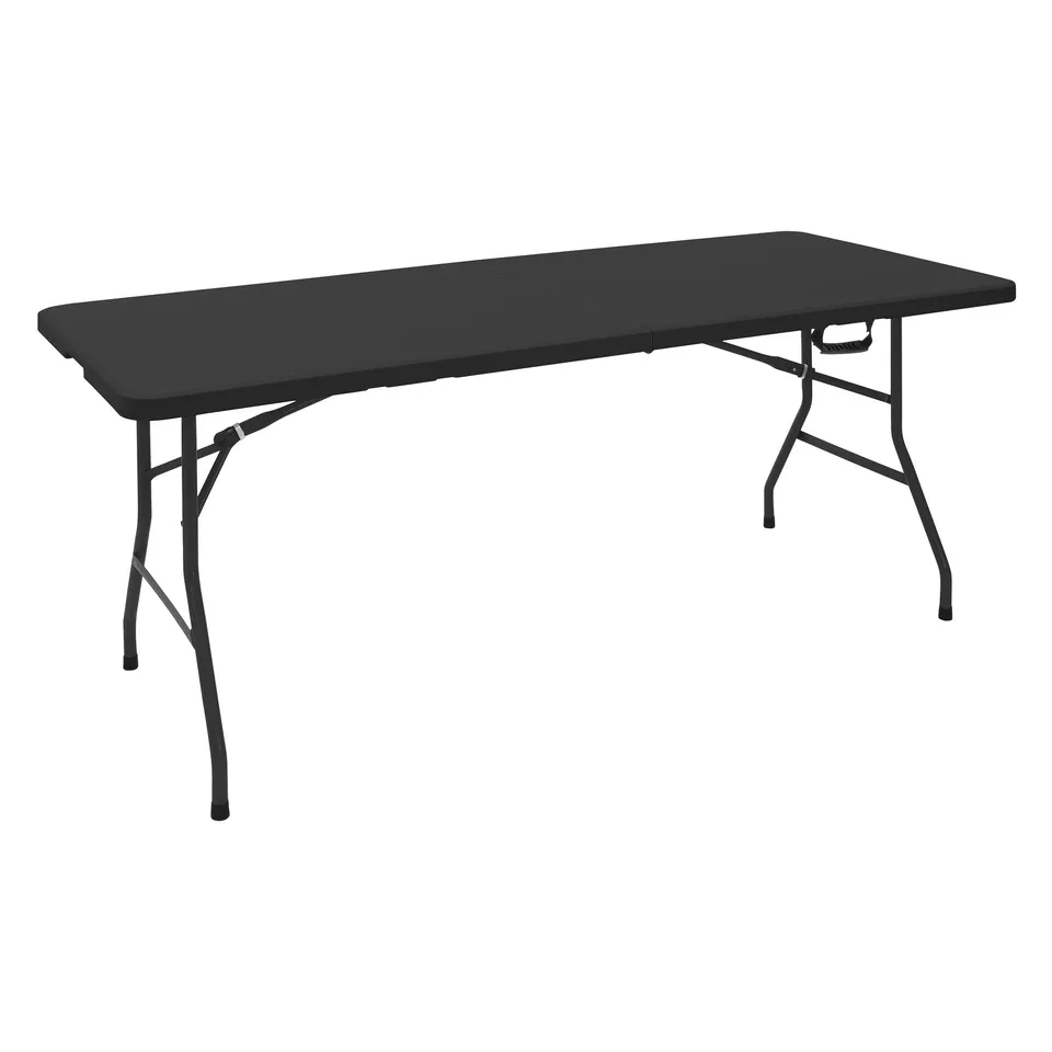 ECD Germany Sport table camping pliante plastique 180x74 poignée