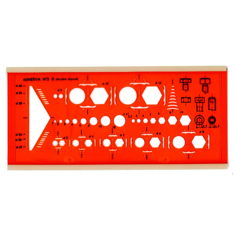 Safe Tool Fournitures de bureau trace écrous et boulons N° 3a