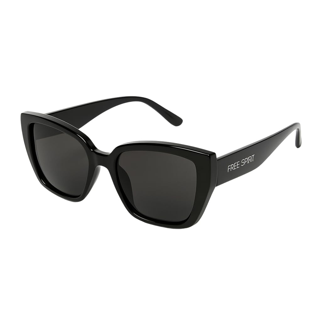 Shop-Story Free Spirit Lunettes soleil butterfly noir femme cat.3