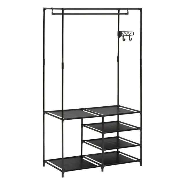 Stokomani Maison portant vêtements Intissa 4 niveaux dressing