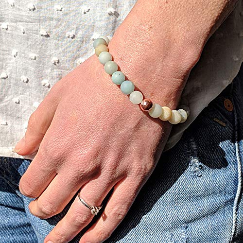 Shop-Story Lifestyle Bracelet amazonite méditation perles