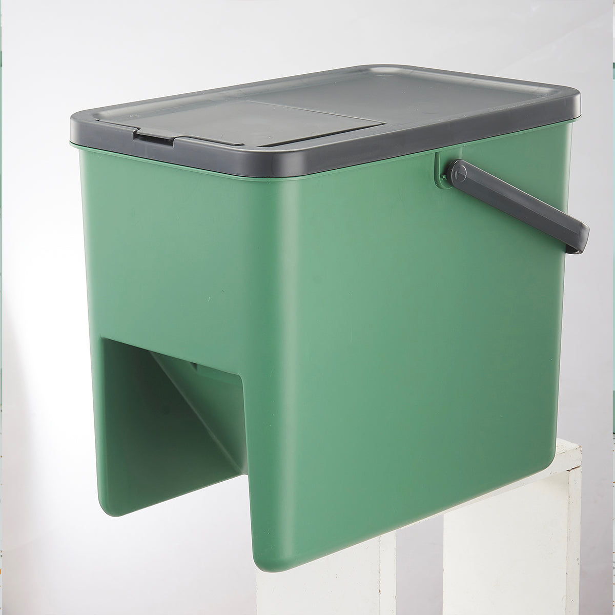 Red Deco Bergen lot 3 poubelles tri 20L empilables