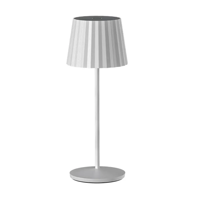 Red Deco Abby White lampe sans fil LED blanc chaud H30 cm