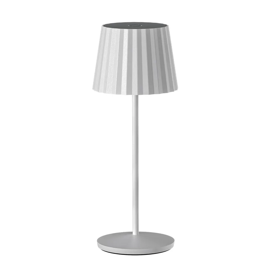 Red Deco Abby White lampe sans fil LED blanc chaud H30 cm