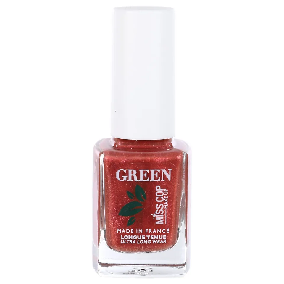 Miss Cop vernis à ongle vieux rose pailleté