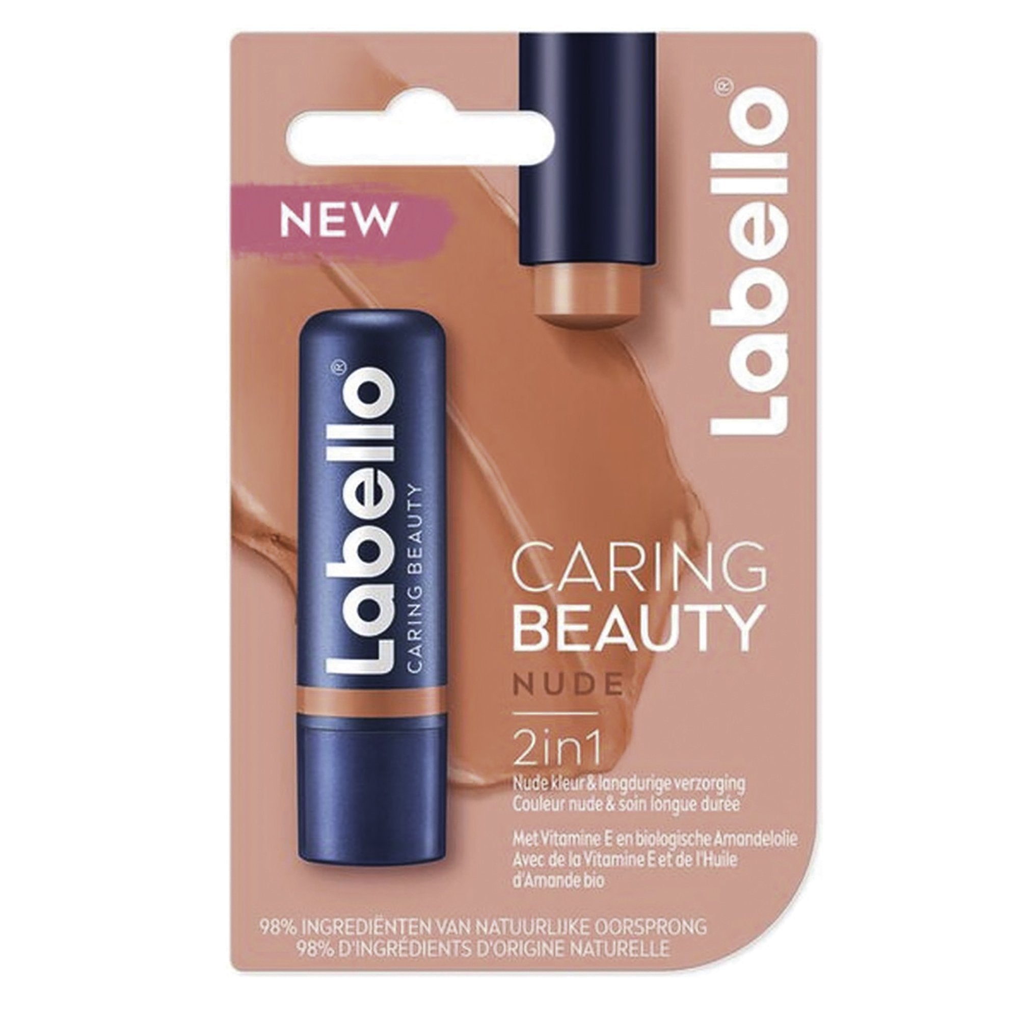 Stokomani Beauté Soin lèvres Caring Beauty Nude 2 en 1