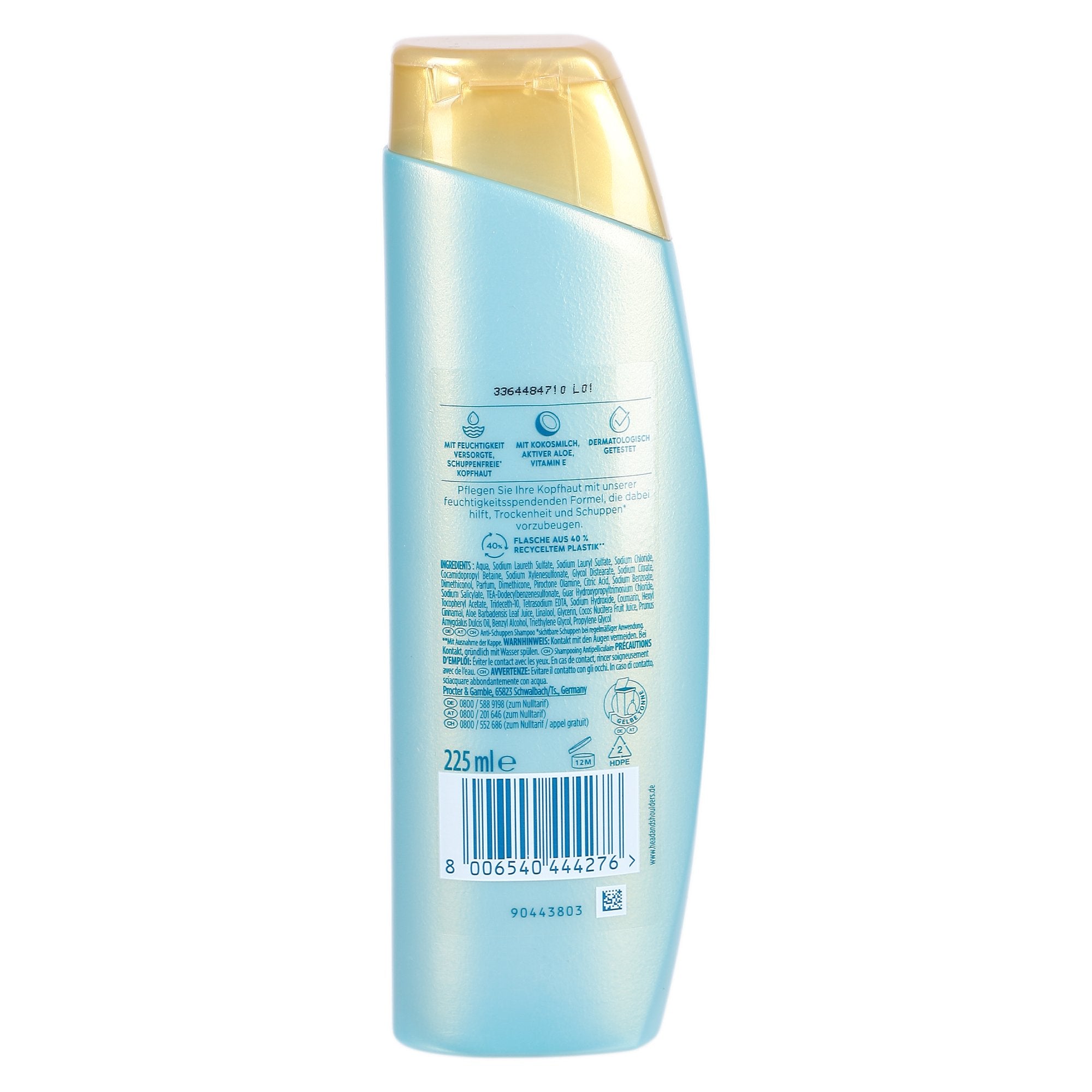 Derma X Pro Hydra Care shampoing coco aloe vera vitamine E