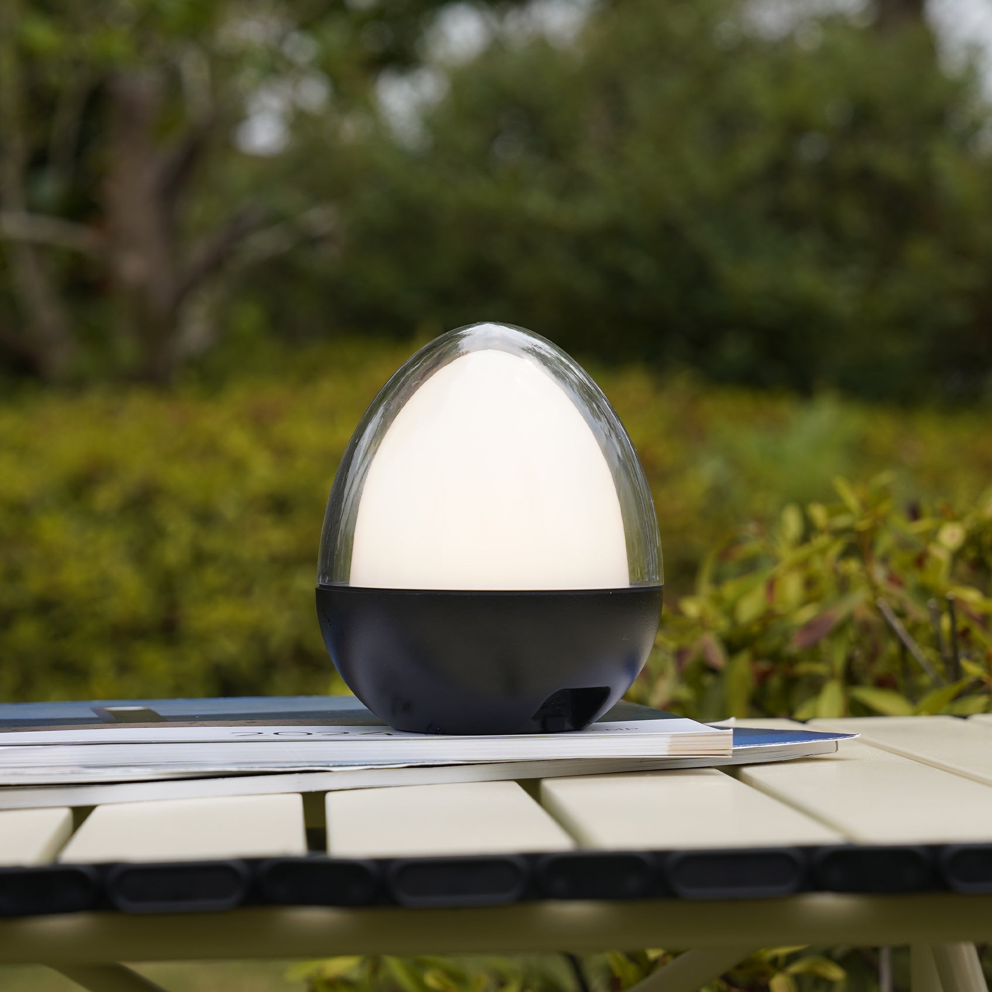 Red Deco Ovie H12cm lampe sans fil LED blanc + RGB