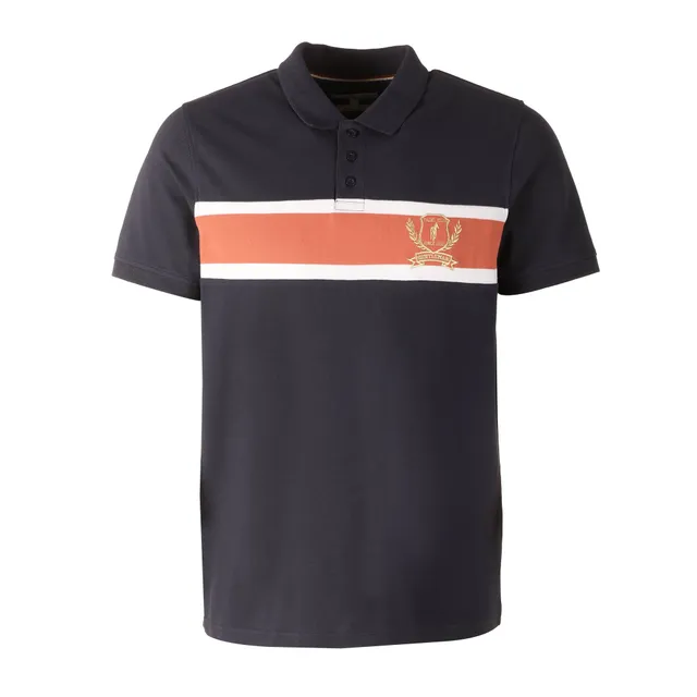 Stokomani Mode Polo manche courte bleu foncé homme M