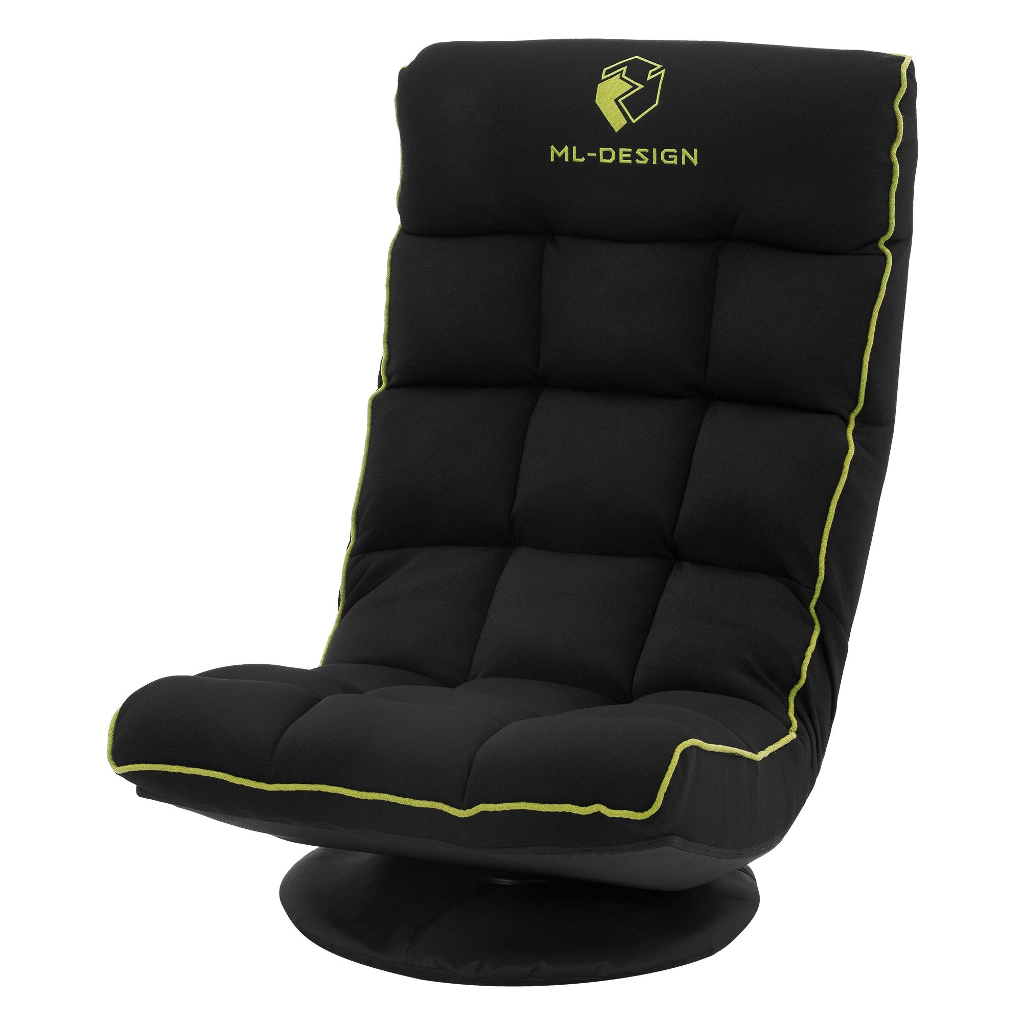 ECD Germany Möbel fauteuil gaming de sol vert dossier réglable