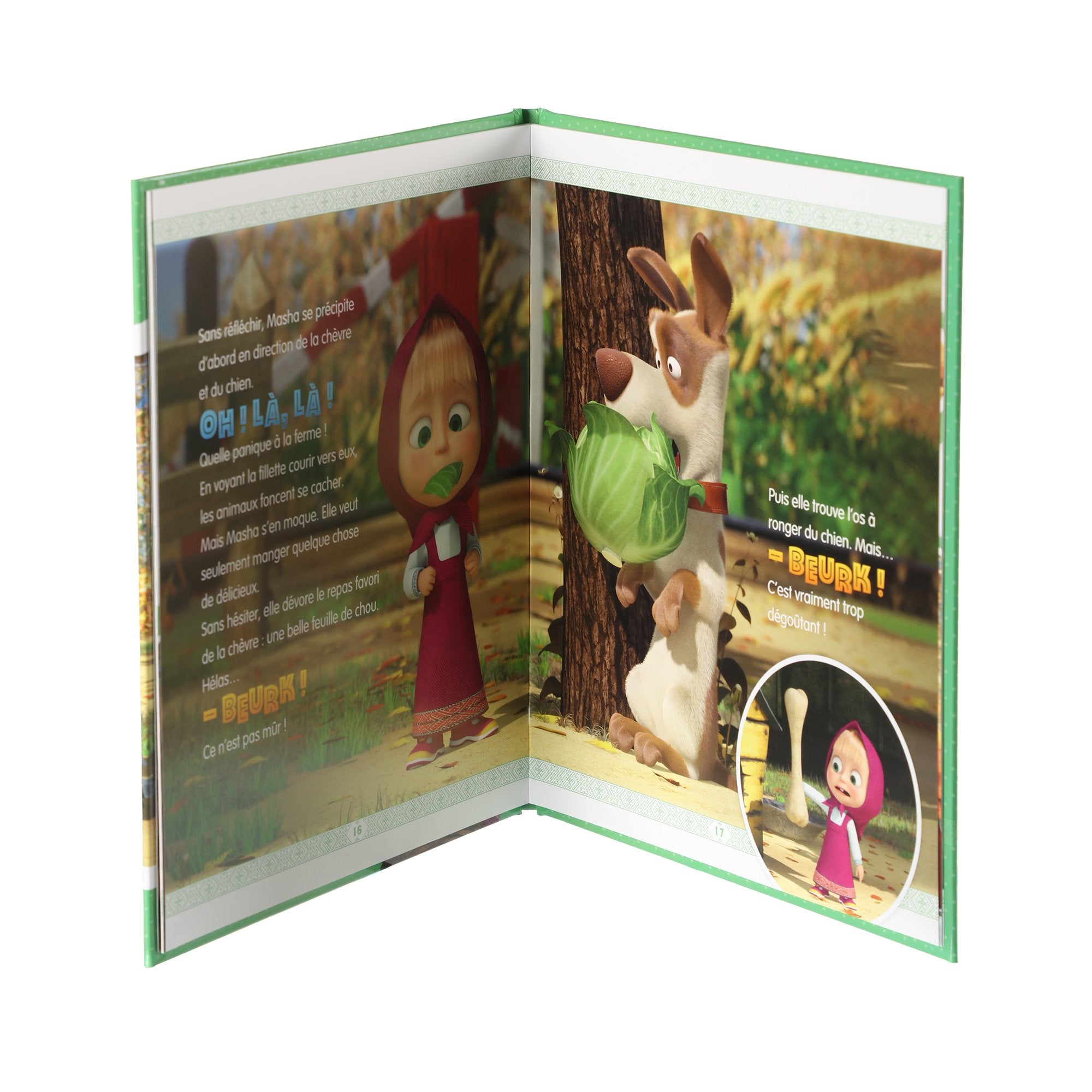 Masha et Michka Le Petit Déjeuner Livre Enfant