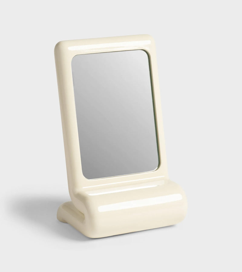 L'avant gardiste Objets déco Miroir vanity blanc coiffeuse