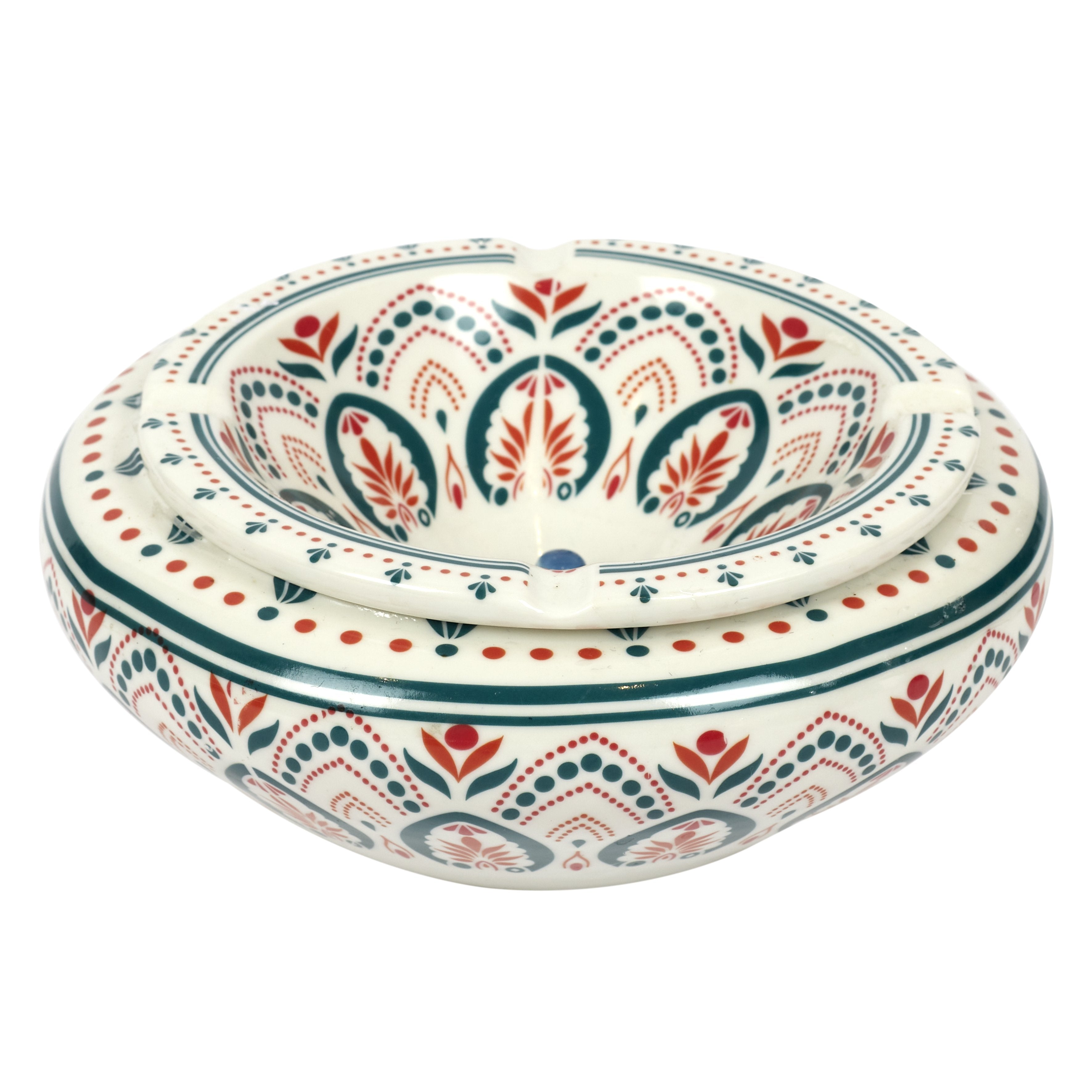 Stokomani Mirage Cendrier Marocain Céramique 24 cm