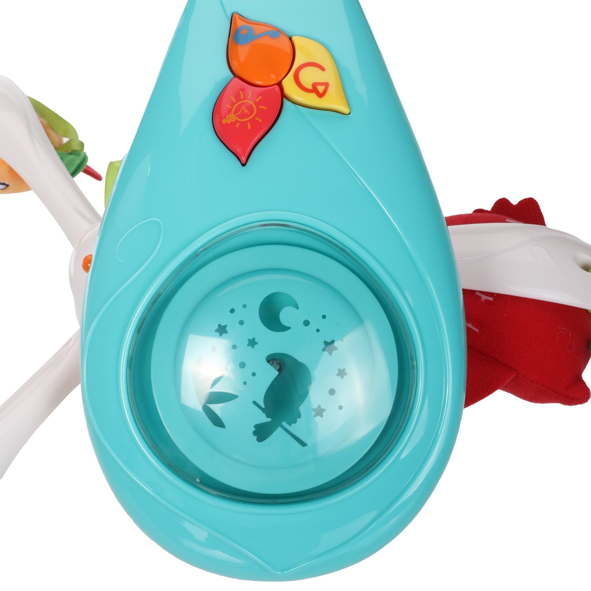 Chicco Forêt Magique mobile projecteur bébé musical 3 peluches