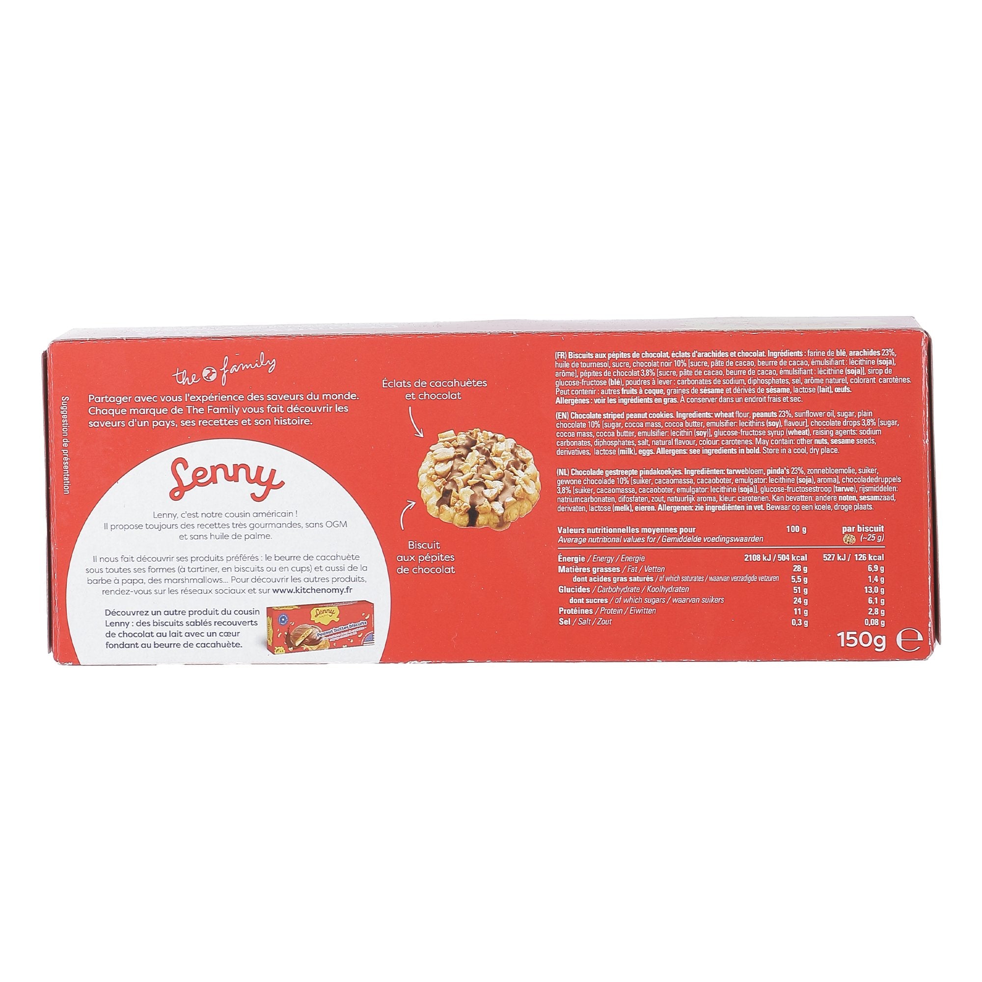 Stokomani Épicerie Cookies beurre de cacahuètes américain