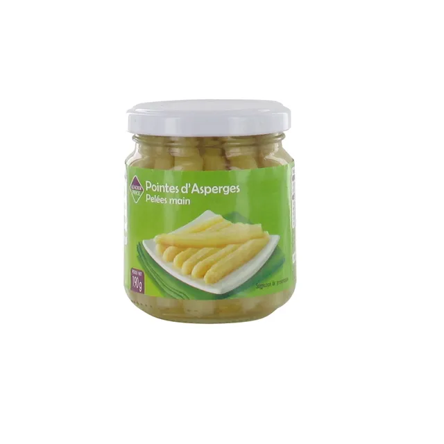 Leader Price Pointes d'Asperges Pelées Main 110g