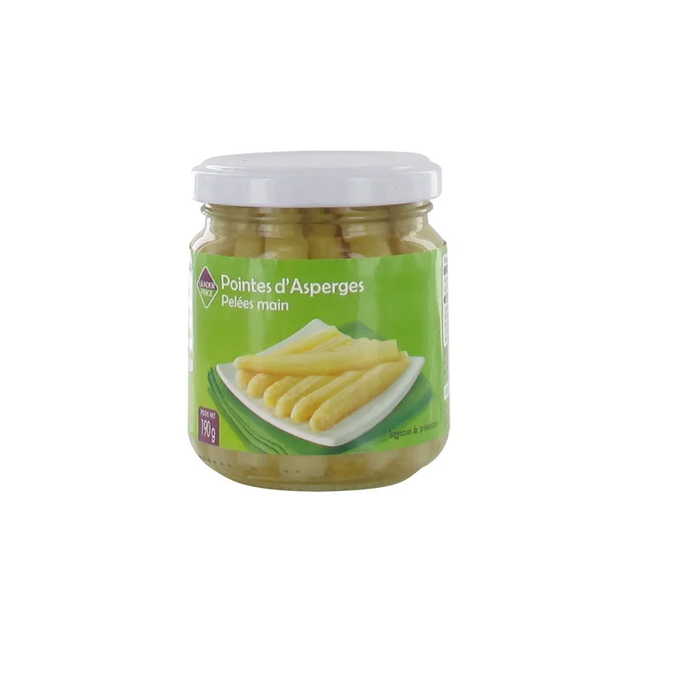 Leader Price Pointes d'Asperges Pelées Main 110g