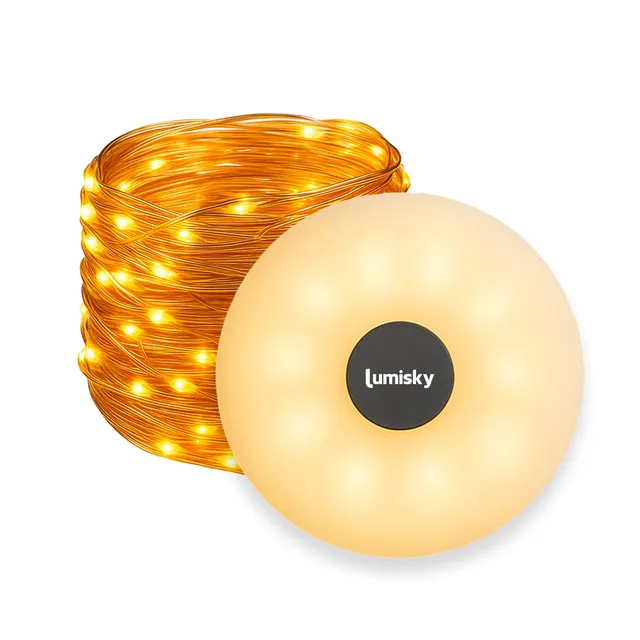 Red Deco Roly guirlande lumineuse 10m blanc chaud