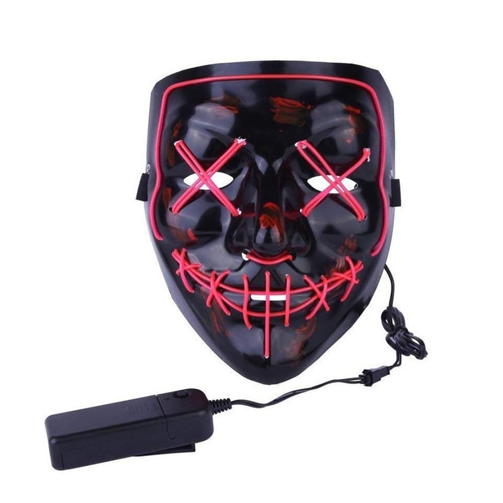 Shop-Story Nightmare Masque LED Fuchsia Halloween