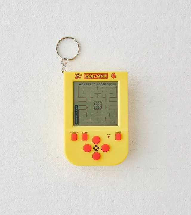 Pac-Man porte-clés rétro geek jeu vidéo