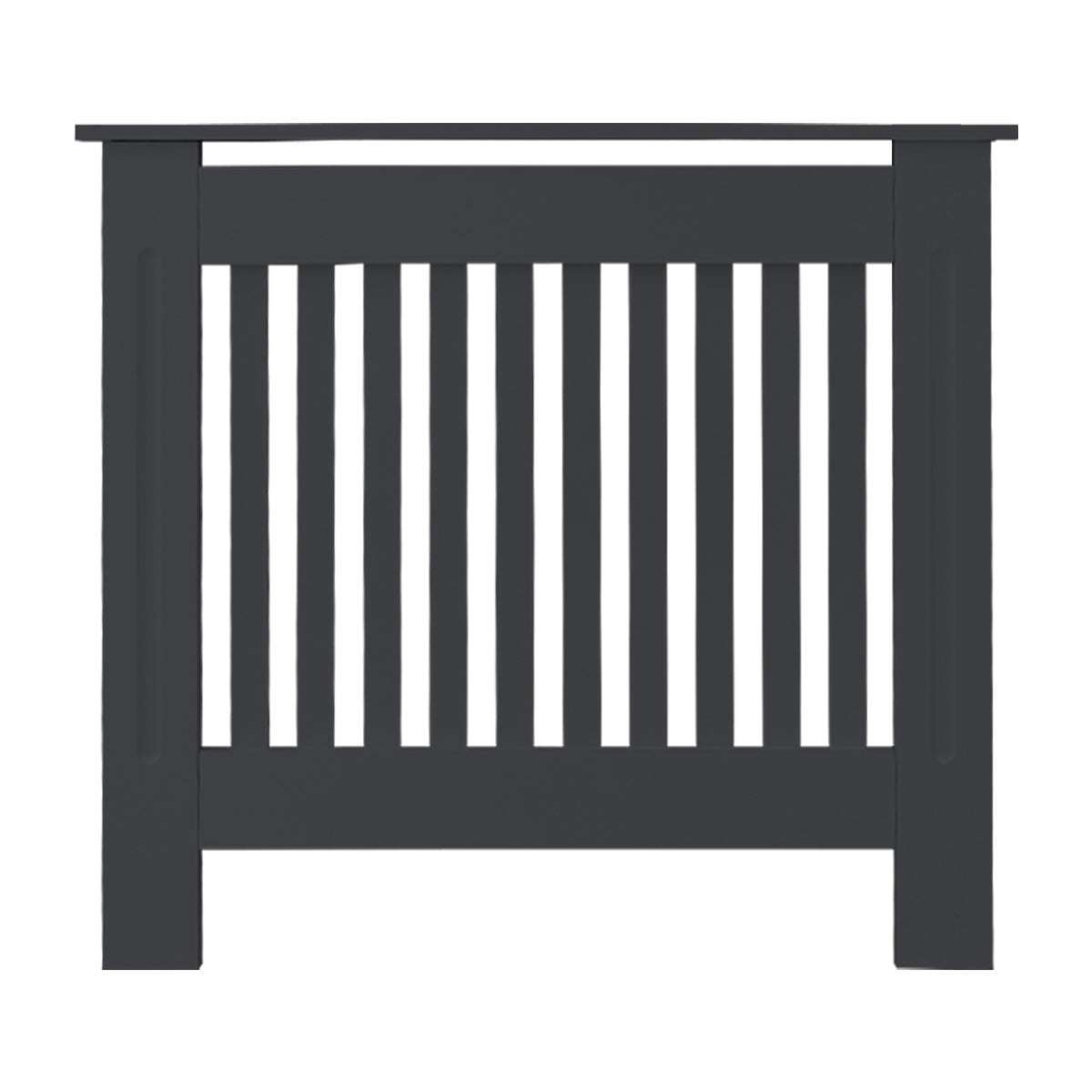 ECD Germany Heizungen Cache Radiateur 78x19x82 Anthracite MDF
