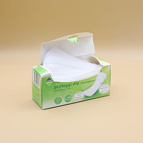 Leader Price Protège-slips anatomiques larges x28 ultra-mince
