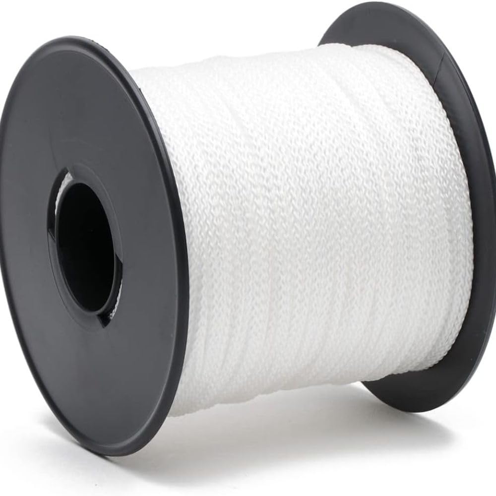 Shop-Story Tresse blanche polypropylène 4 mm 100 m