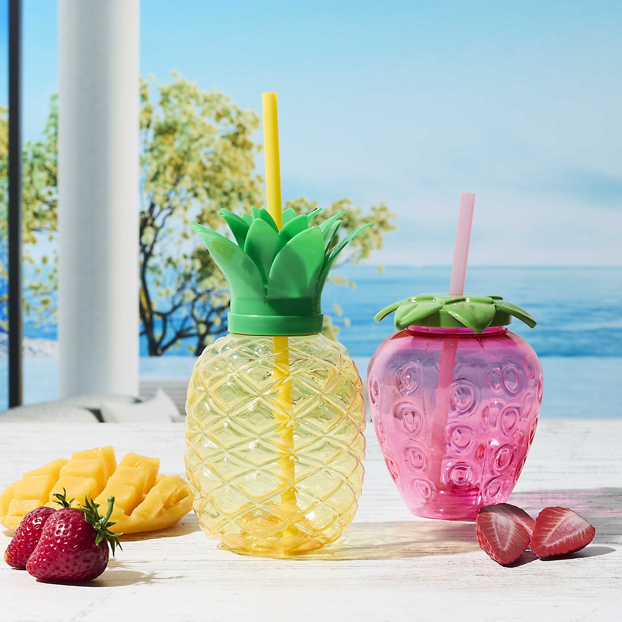Stokomani Dolce Vita bouteille ananas fraise 50cl