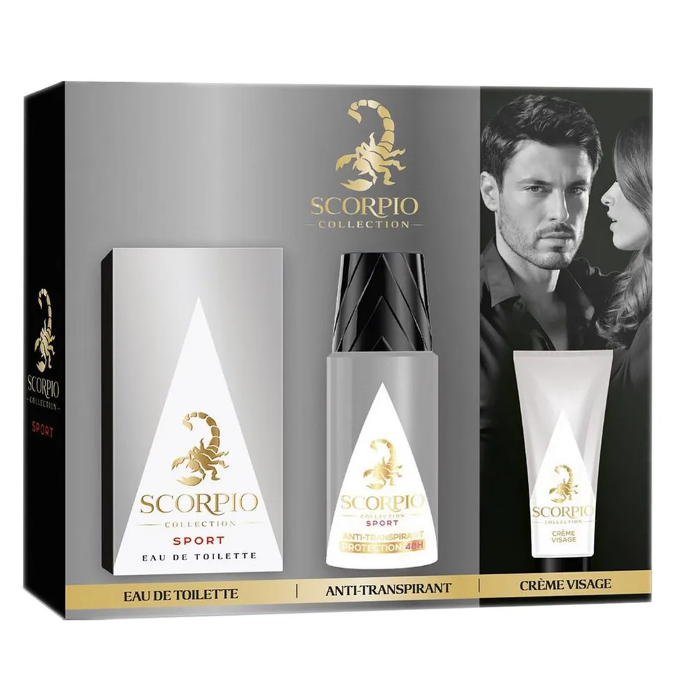 Scorpio coffret eau de toilette homme 75ml déodorant crème