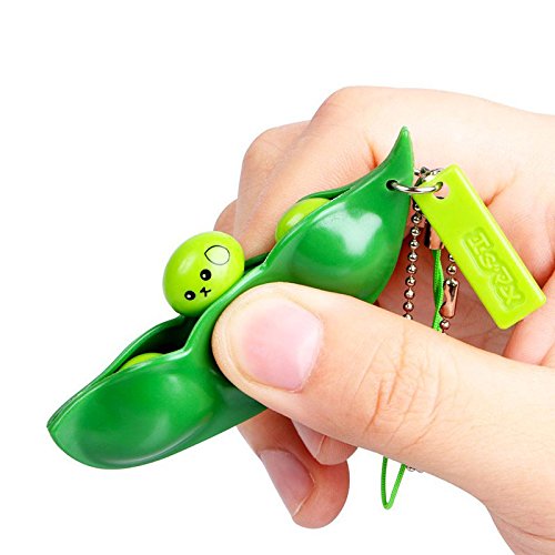 Shop-Story Lifestyle Porte-Clés Petits Pois Anti-Stress Haricot
