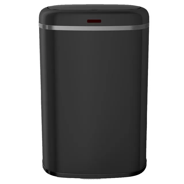 Red Deco Logan 58L poubelle automatique noir mat inox