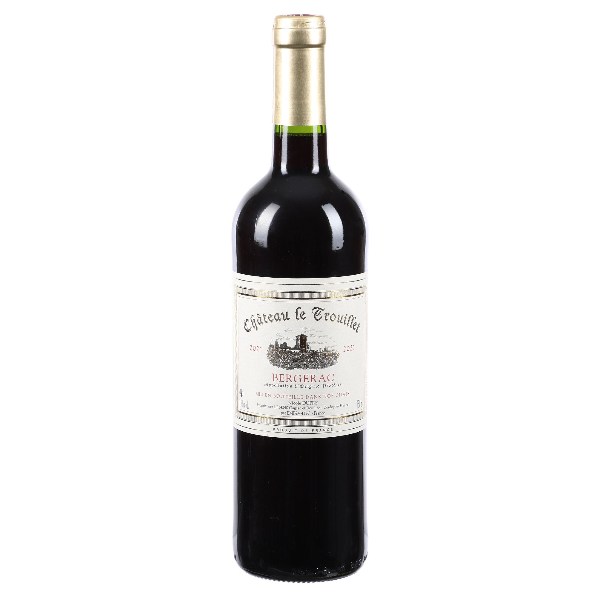 Château Le Trouillet AOP 2020 vin rouge 14%