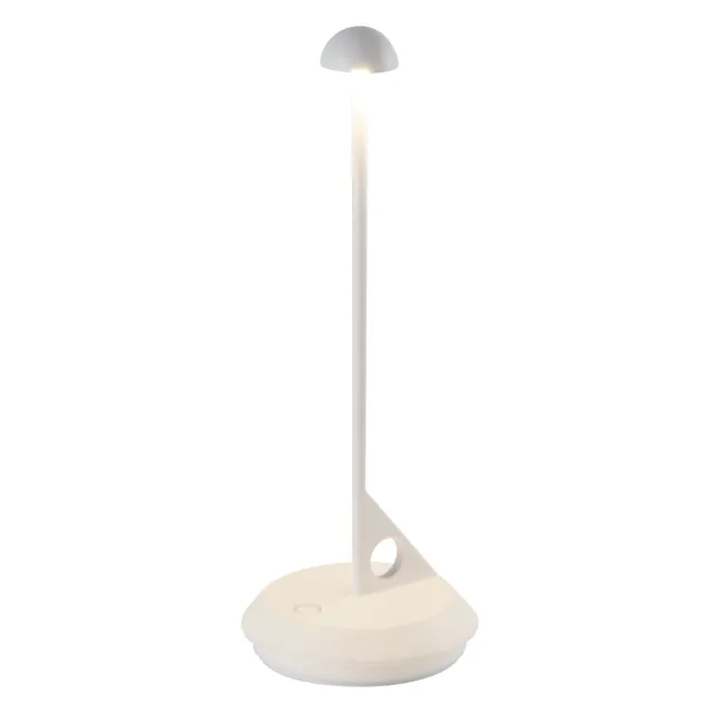Red Deco Lume White lampe sans fil H29cm alu blanc dimmable