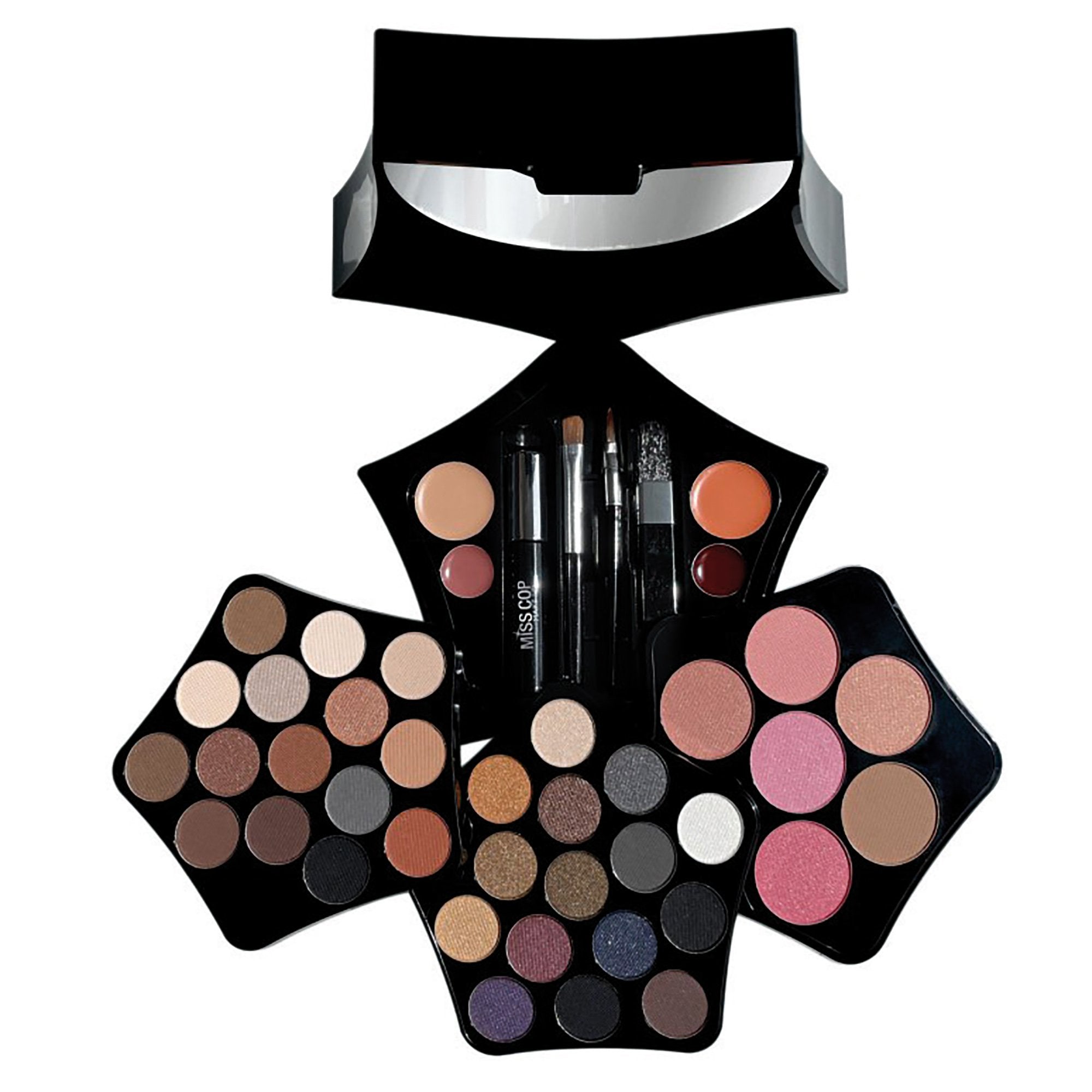 Miss Cop Palette de maquillage avec miroir maquillage yeux
