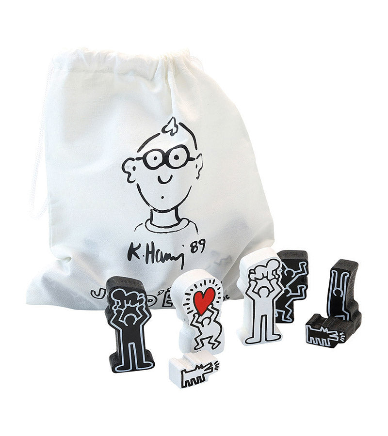 L'avant gardiste Jeu d'échecs Keith Haring pop-art