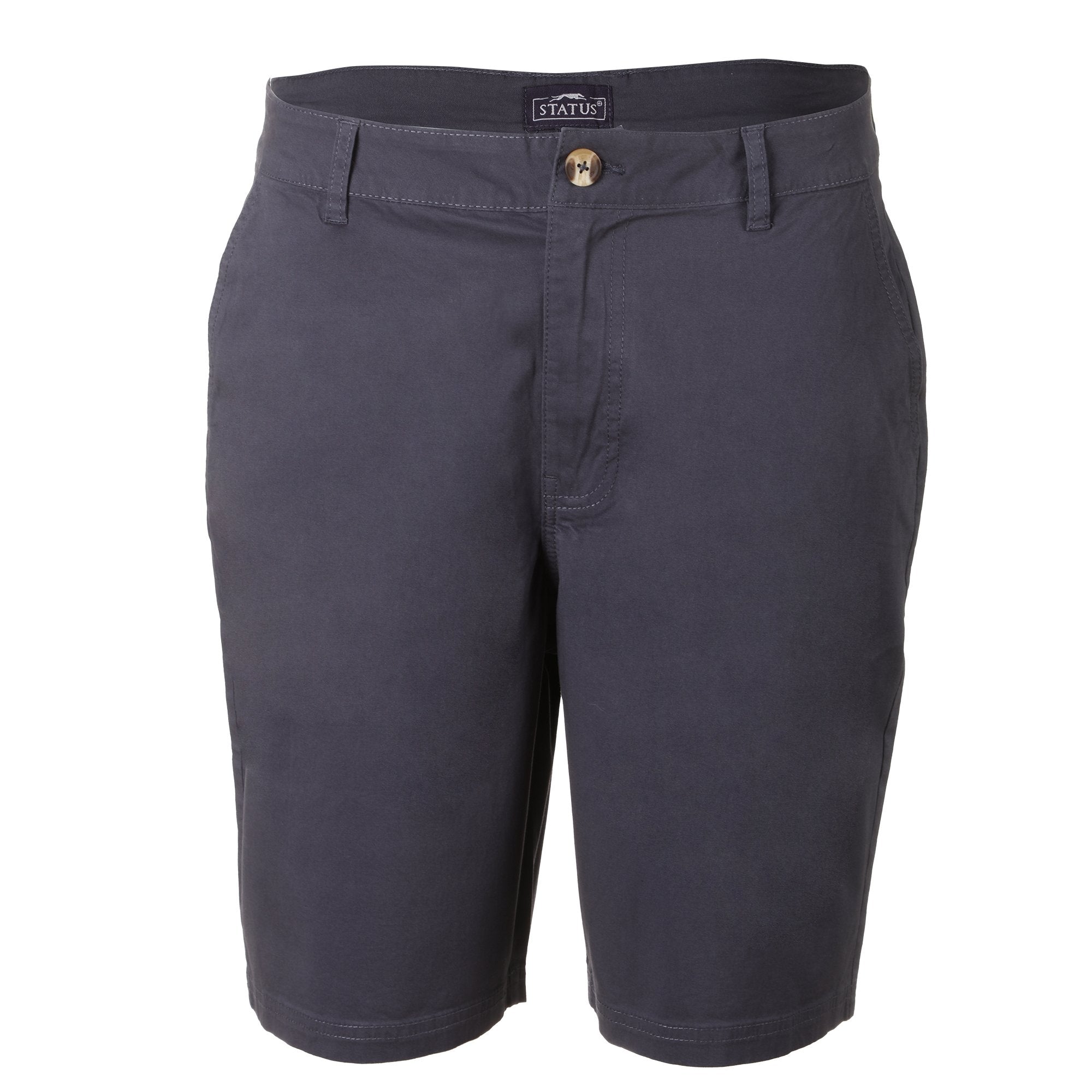 Stokomani Mode bermuda chino homme bleu foncé coton