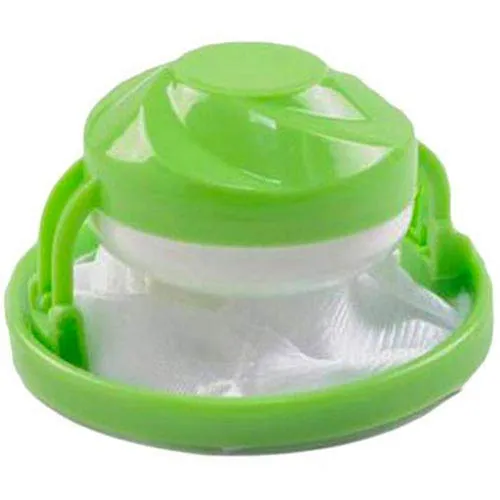 Shop-Story Boule attrape-poils verte filtre machine à laver