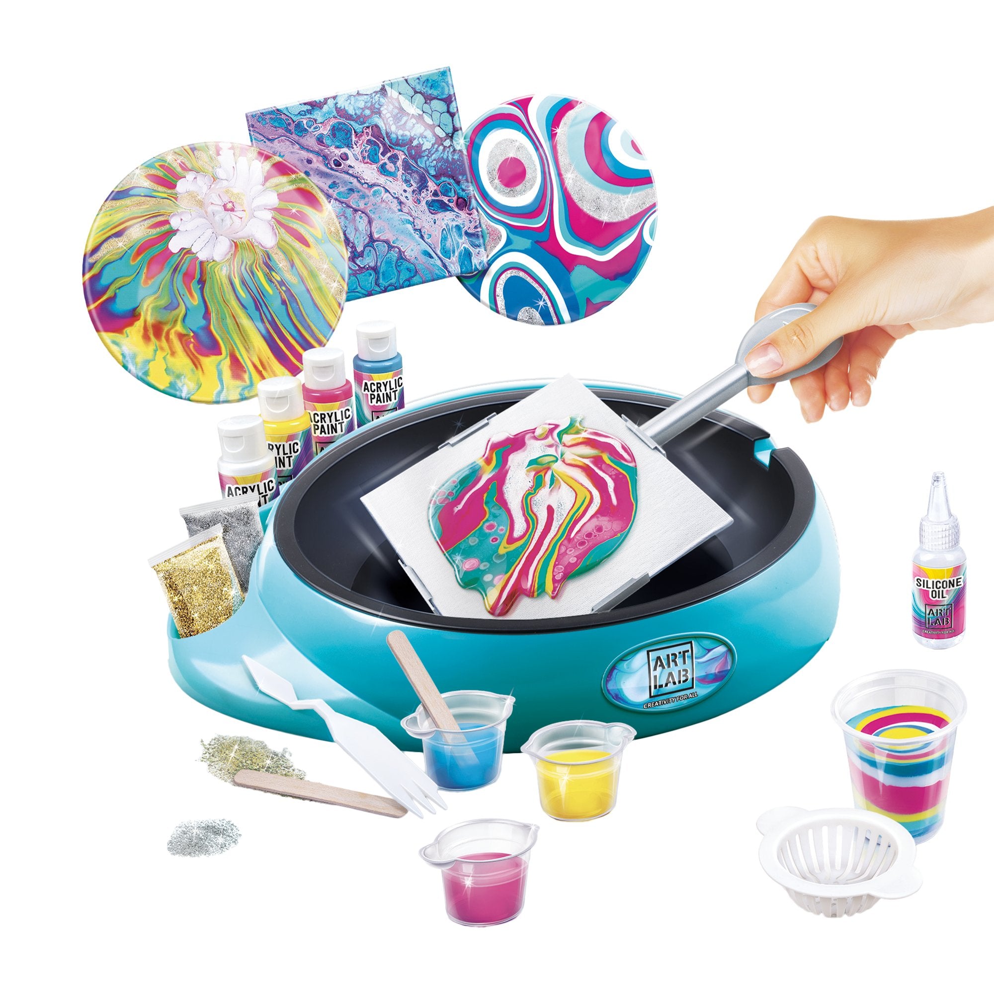 Stokomani Art Lab Studio de peinture pouring acrylique