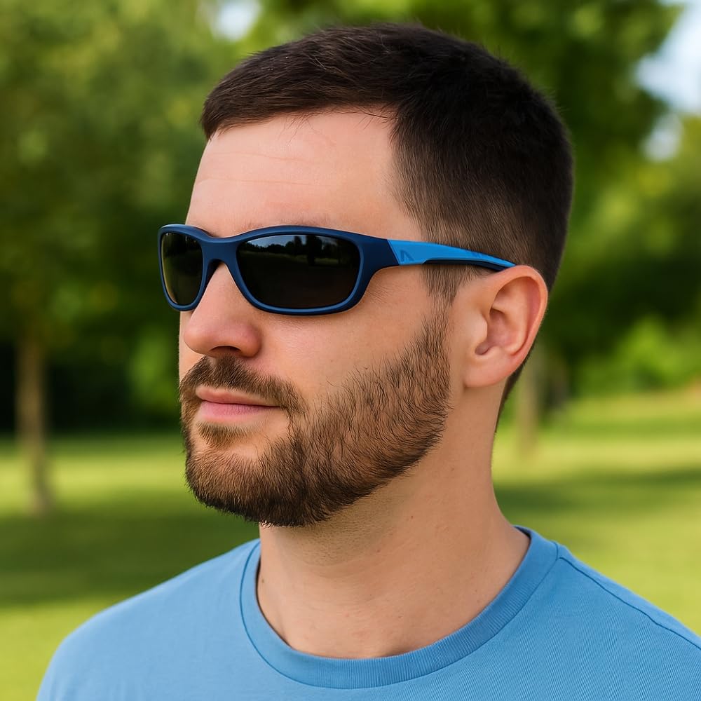 Shop-Story Sebastien Loeb Racing Lunettes soleil sport bleu homme