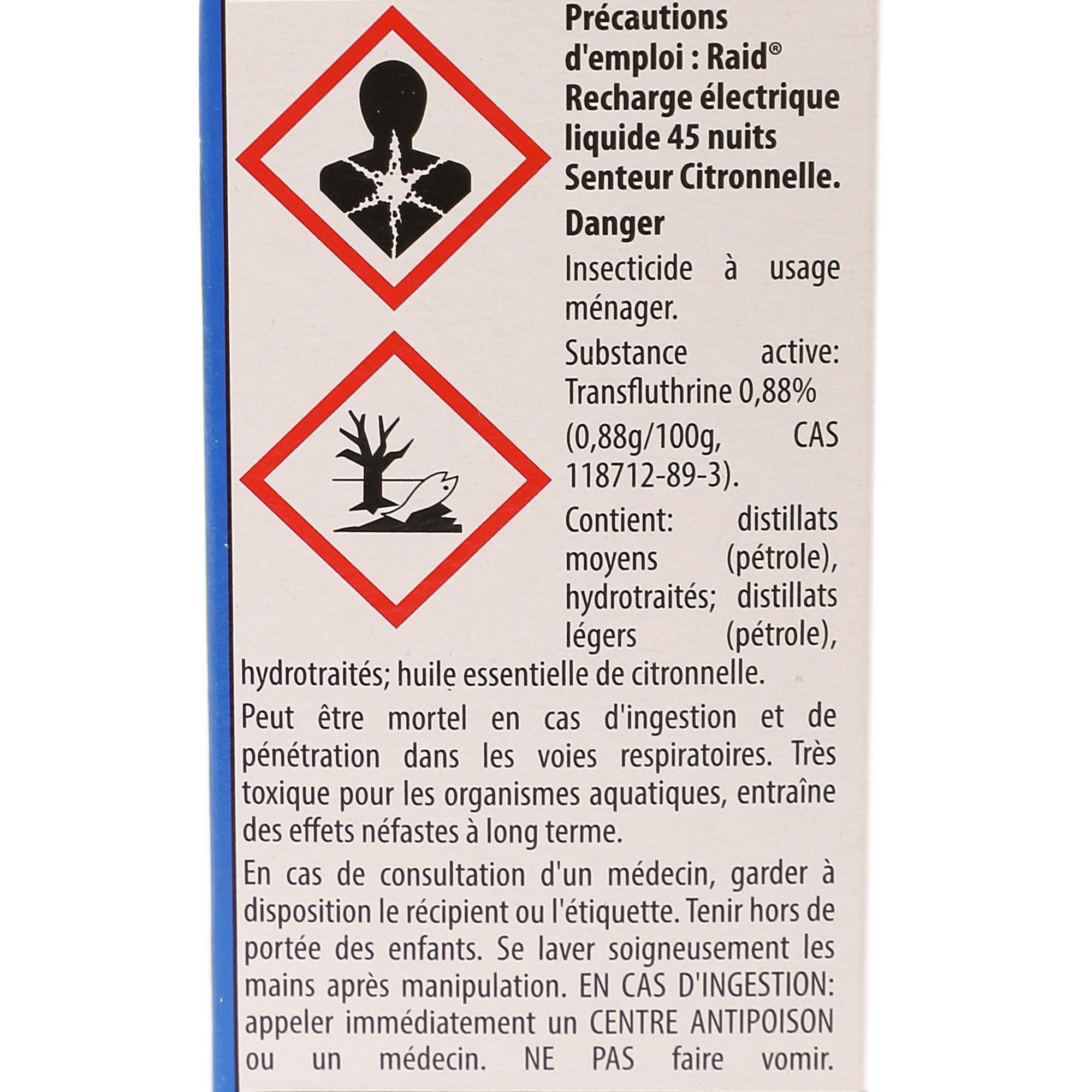 Stokomani recharge diffuseur électrique citronnelle liquide