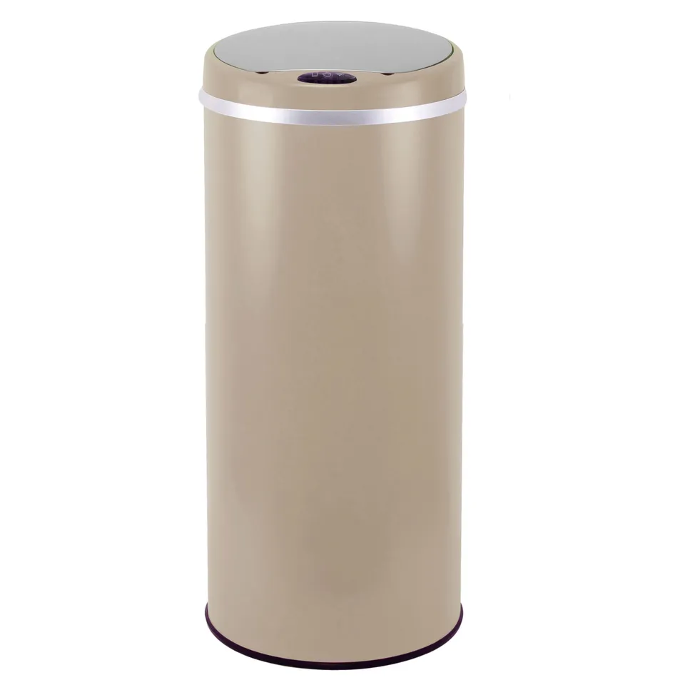Red Deco SOHO 42L poubelle automatique taupe mat inox
