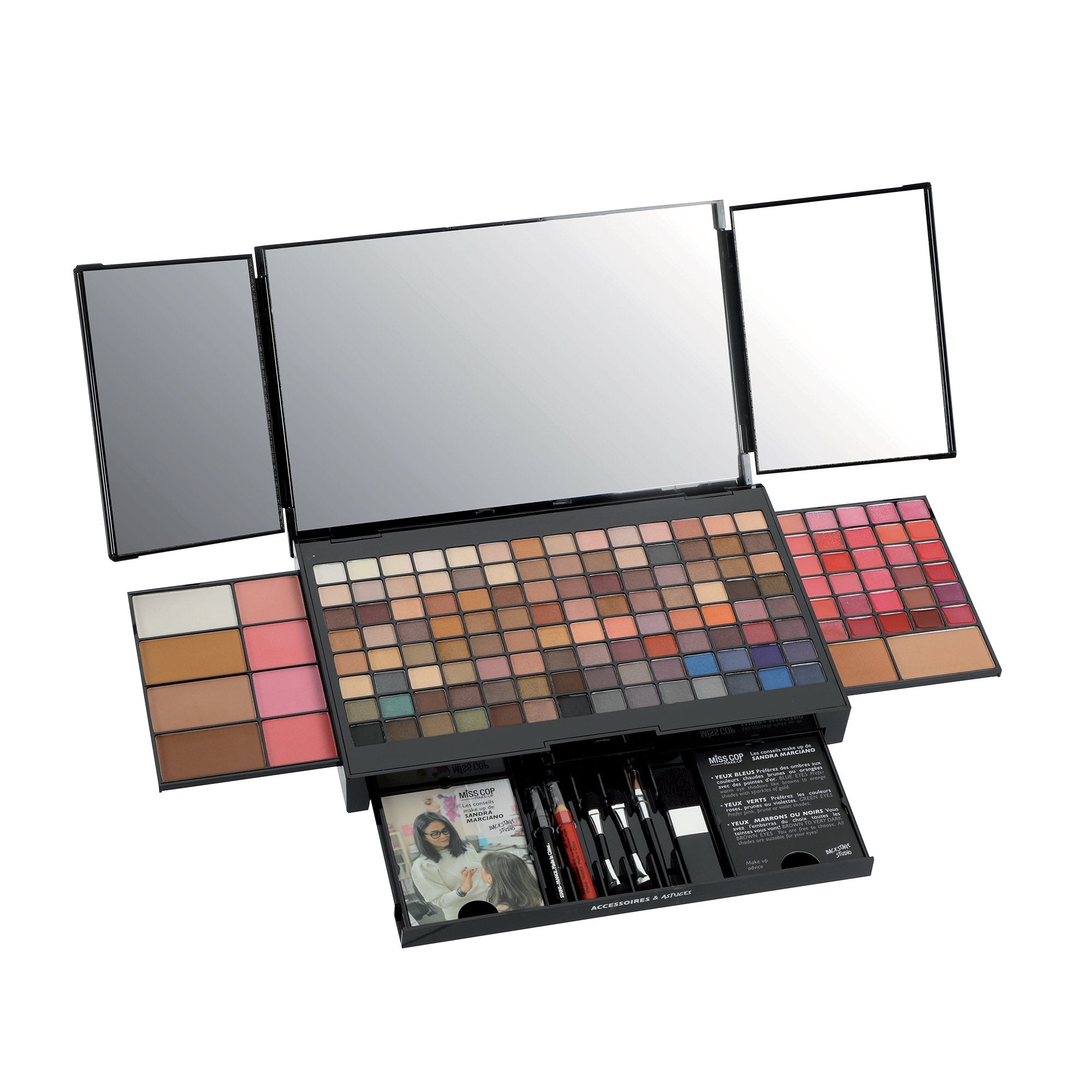 Stokomani Miss Cop Palette de maquillage complète palette pro