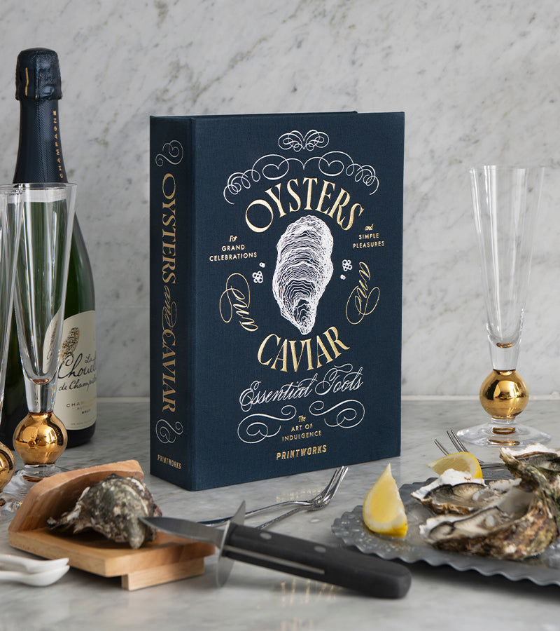 L'avant gardiste Ustensiles coffret huîtres et caviar deluxe