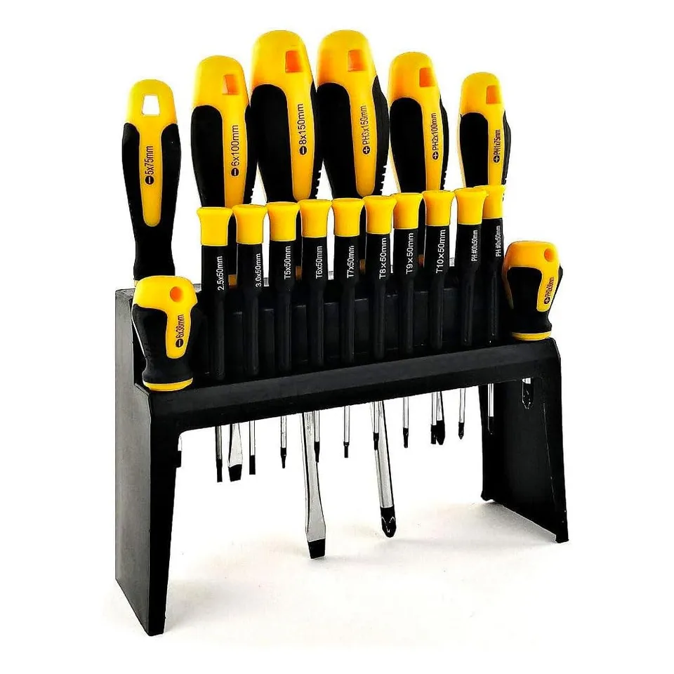 Shop-Story Bricolage set 18 tournevis precision magnetiques