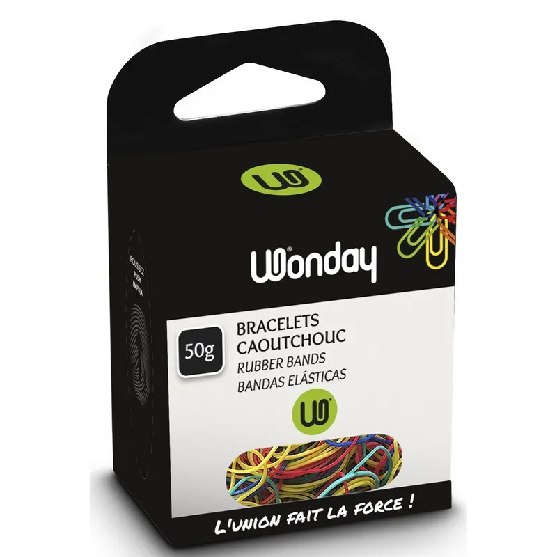Safe Tool Fournitures de bureau élastiques couleur 50g