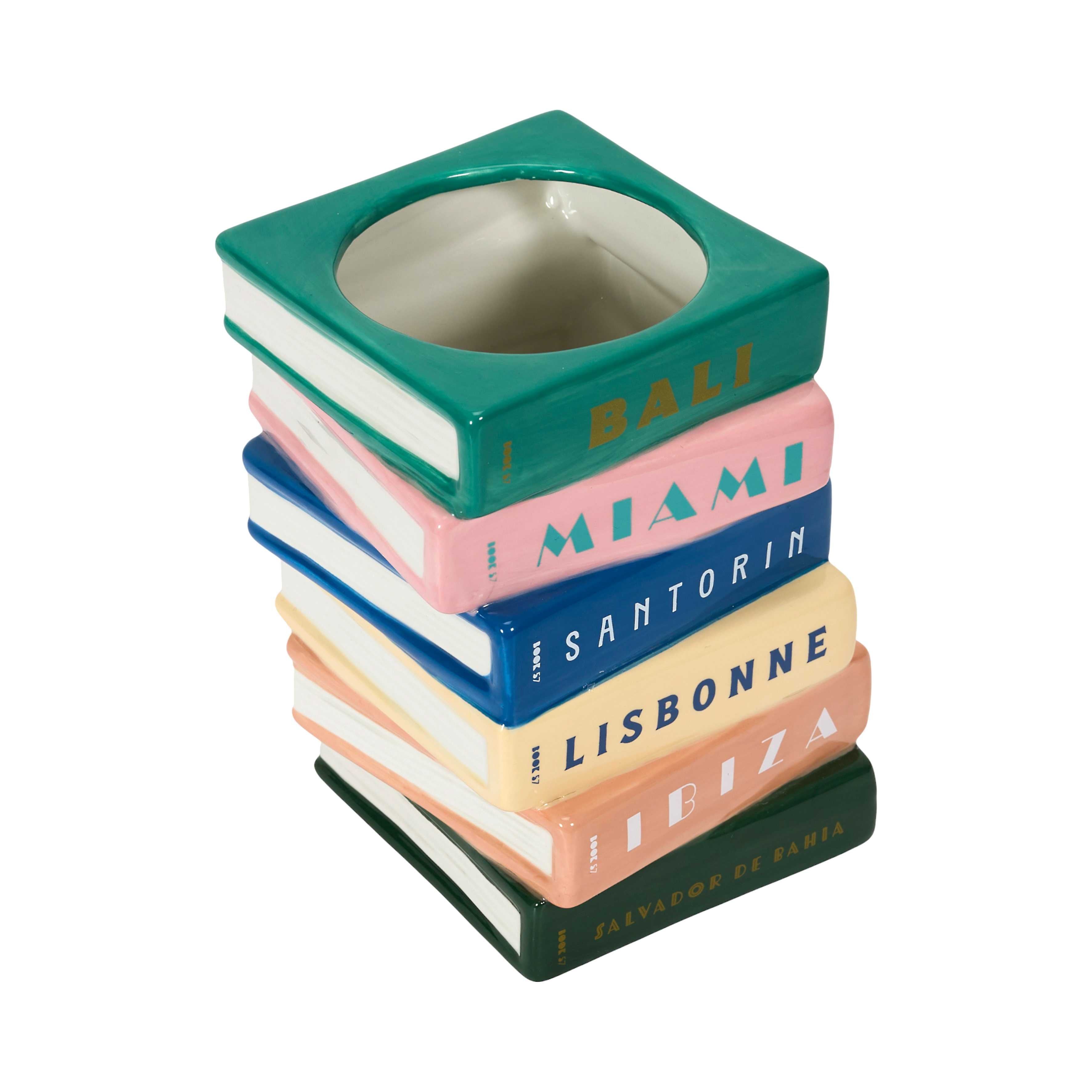 Stokomani Maison vase Escapade 18 cm déco à poser