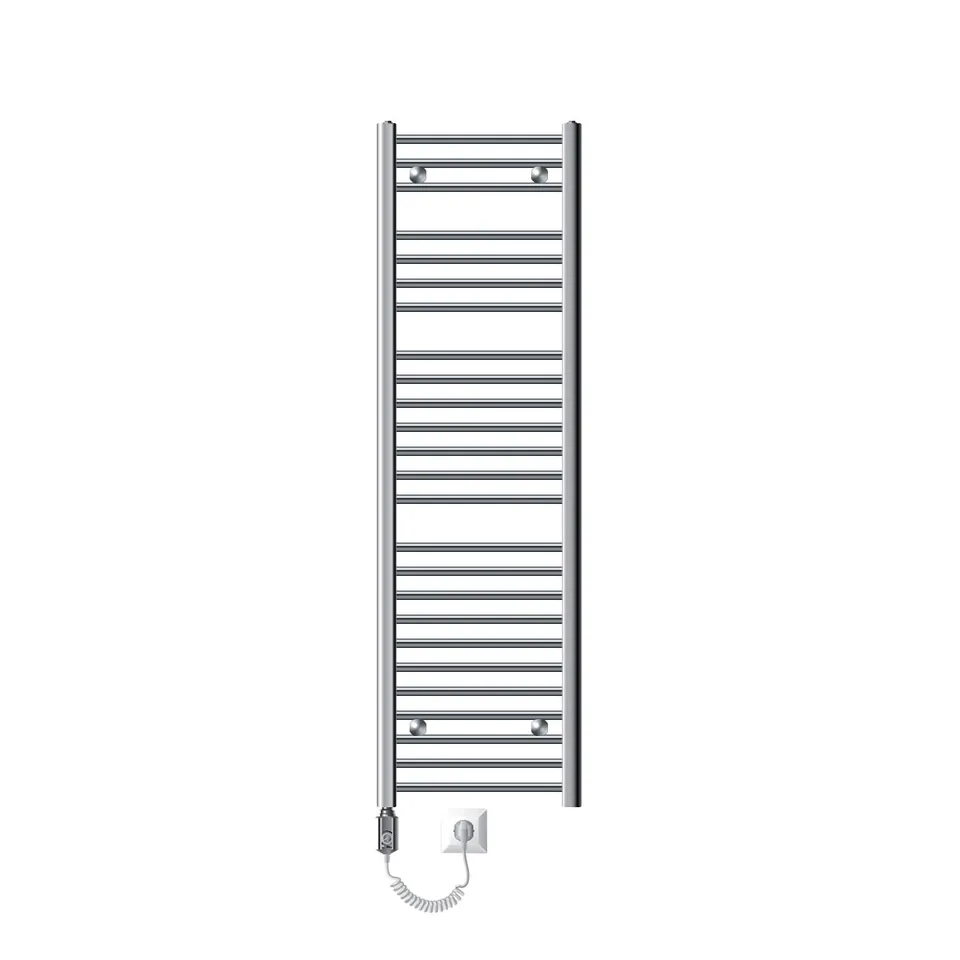 LuxeBath Radiateur sèche-serviettes chrome 1200W 40x150cm