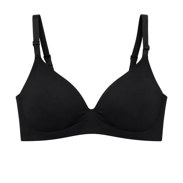 Stokomani Mode soutien-gorge microfibre coque noir